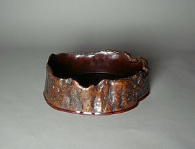 Japanese Burl-wood Tray