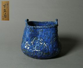 Japanese Pottery Vase by Ito Tozan