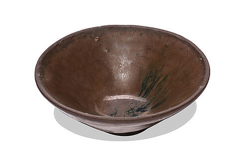 Song dynasty Jian persimmon glazed tea bowl perfect conditions
