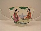 Fine Daoguang peasant mark and period famille rose bowl