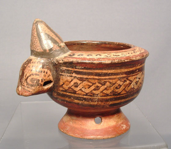 Pre-Columbian Guanacaste Nicoya  Effigy Ceramic Vessel from 1000-1550