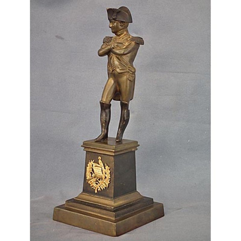 Antique Bronze Napoleon Bonaparte Sculpture