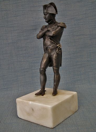 Antique Napoleon Bonaparte Bronze Figure Sculpture 19th