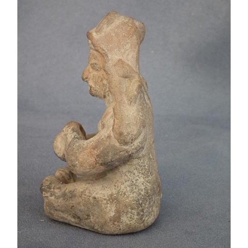 Ancient Jamacoaque Pre Columbian Ceramic Figure