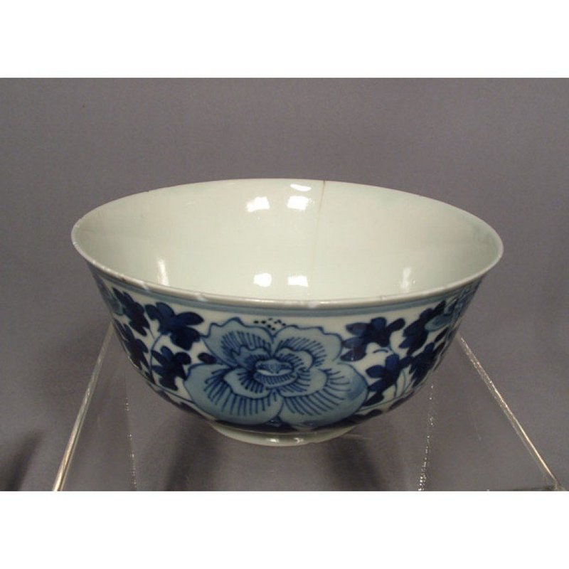Antique 18th century Chinese Blue and White Porcelain