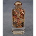 Chinese Inside Painted  Glass Snuff Bottle