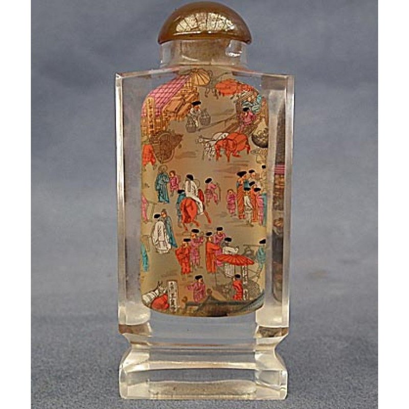 Chinese Inside Painted Glass Snuff Bottle (item #1132595)