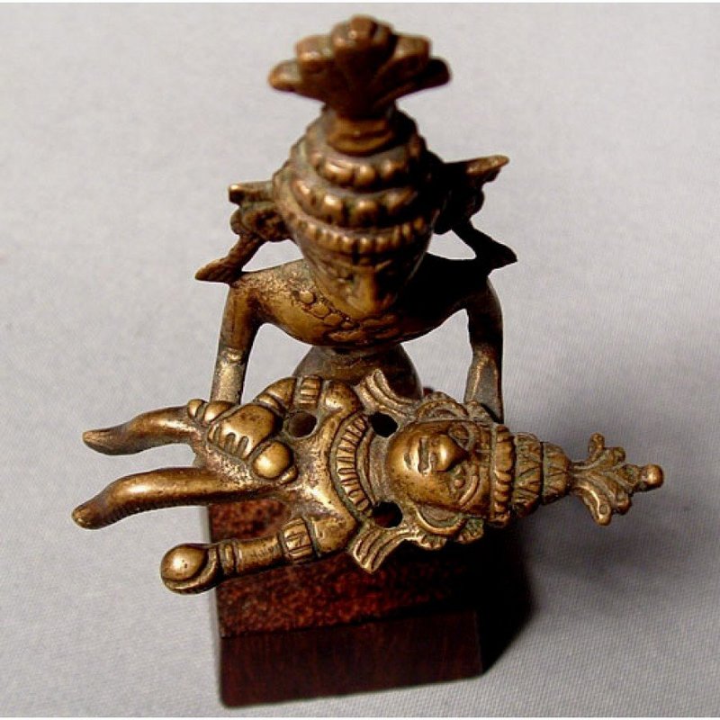 Antique Indian Hindu Bronze Deity 18th century