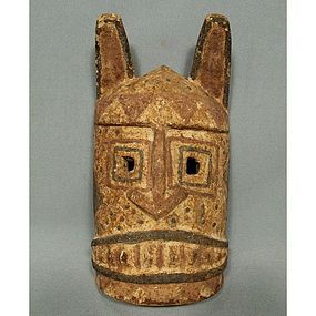 Antique African Wooden Mask Mali