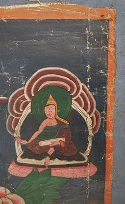 Antique Tibetan Thangka Thanka Avalokiteshvara 18th c