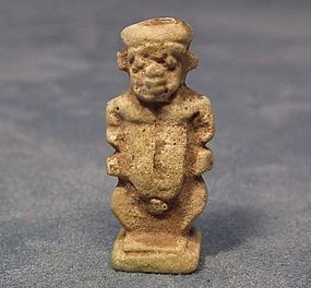 Ancient Egyptian Amulet God Pataikos Patek 664-332 BC