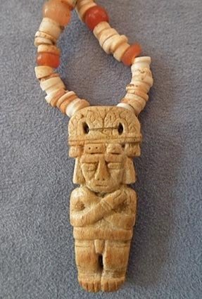 Antique Pre-Columbian c. 500 - 1500 AD Tairona Necklace