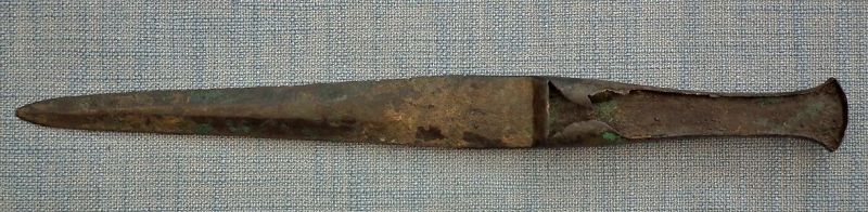Ancient Bronze Babylonian Type Sword Dagger Luristan 1150 -900 B.C.