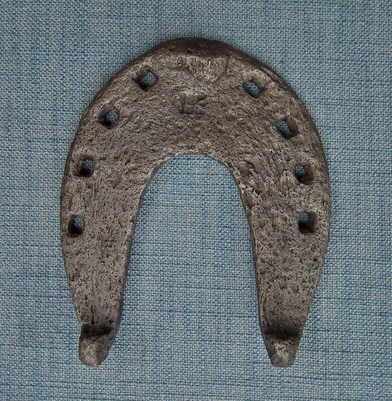 Antique European Medieval Knight 15th-16th Century Horseshoe