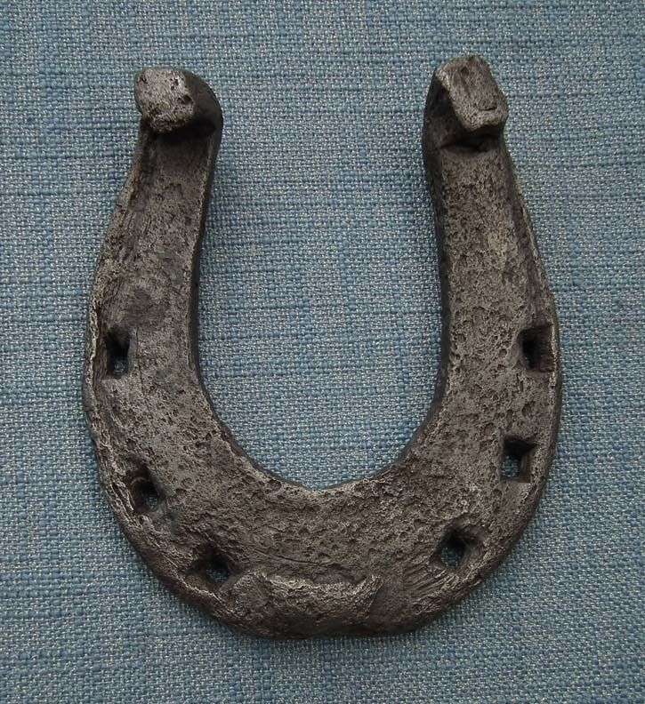 Antique German Medieval Knight 15th-16th Century Horseshoe