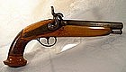 19th Century Belgium Percussion Pistol