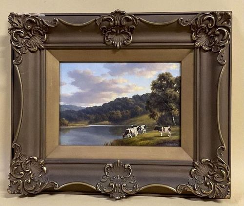 Antique Oil Painting by British - Canadian painter Henry Harold Vicker