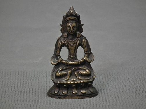 Antique 18th c Chinese Qing Dynasty Avalokiteshvara​ Bodhisattva