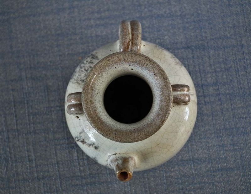 Antique Chinese Tang Dynasty Splash Glazed Ewer 618-907 AD