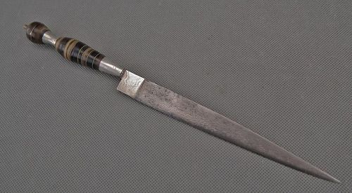 Antique Fighting Knife Dagger Canary Islands Cuchillo Canario