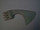 Ancient 1250 - 900 B.C. Western Asiatic  Luristan Bronze Axe Head