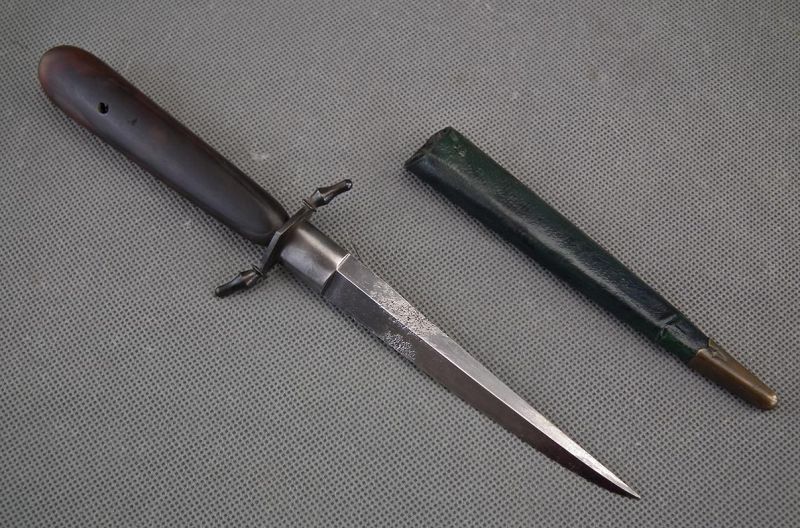 Antique 19th Century Victorian Stiletto Dagger