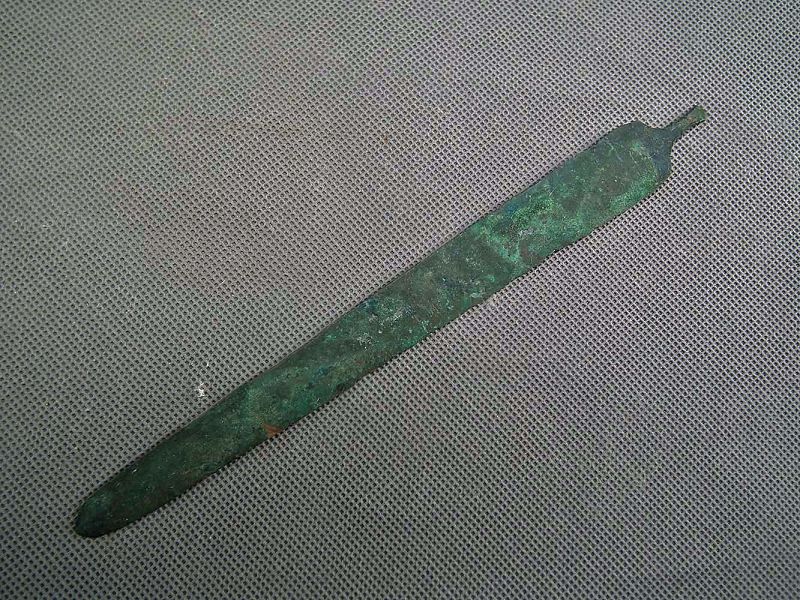Ancient Canaanite Bronze Dagger Holy Land Bronze Age 1500 -1200 B.C