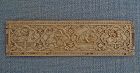 Antique 17th century India Islamic Indian Mughal Carved Panel