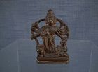 Antique Indian Bronze Hindu Goddess Durga 18th Century India
