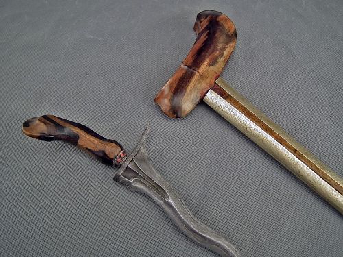 Antique Islamic Javanese Indonesian Sword Dagger Kris Keris Java