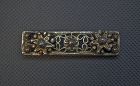 Antique Medieval 14-15 Century Gilt Enamel Silver Knight Belt Fitting