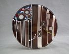 Studio Art Glass Mosaic Bowl Modern Contemporary Abstract