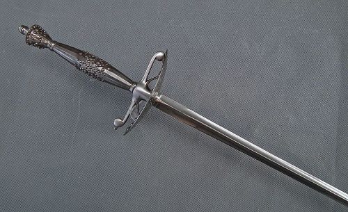 Antique 18th Century English Cut Steel Small Sword