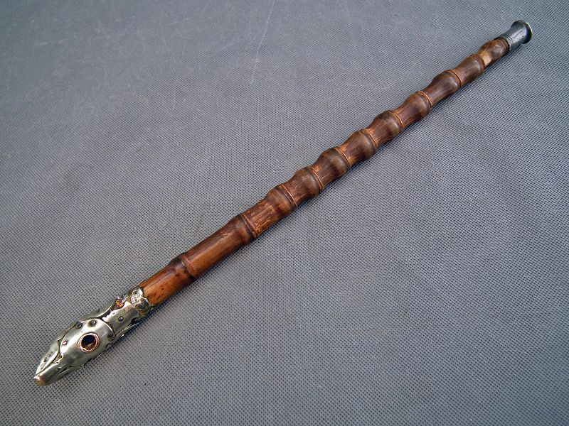 Antique Chinese Qing Dynasty Smoking Pipe