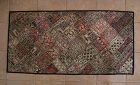 Antique Indian Tribal Banjara Embroidered Patchwork Tapestry India