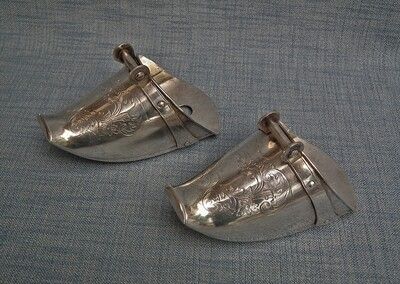Antique South American Silver Plated Children’s Stirrups