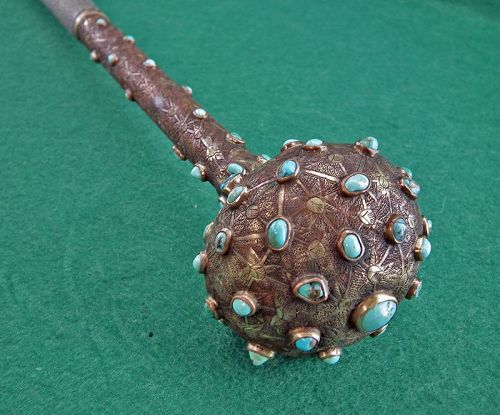 Antique Turkish Ottoman Islami or Eastern European Mace Bulava