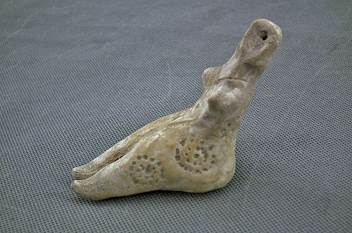 Ancient Neolithic Trypillia Cucuteni Tripolye Goddess Ceramic Figurine