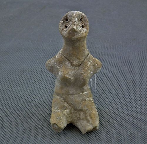 Ancient Trypillia Cucuteni Tripolye Goddess Neolithic Ceramic Figurine