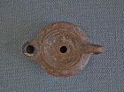 Ancient. Roman Italian 90-140 A.D Terracotta Oil lamp Loeschcke Type 8