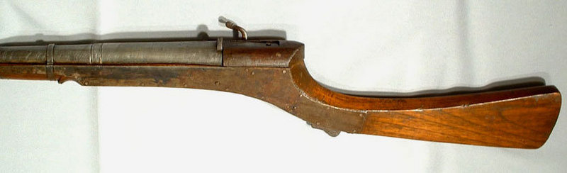 Antique Indo Persian Matchlock Gun Rifle Jezail 18th c