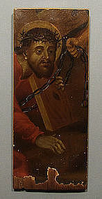 Antique 18th century European Painting of Christ