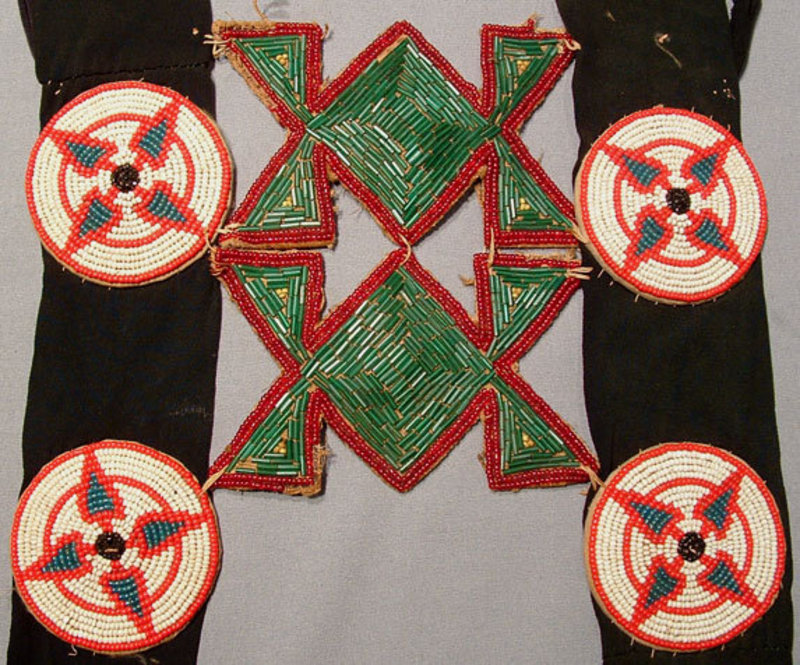 Antique Native American Indian Beaded Dance Harness