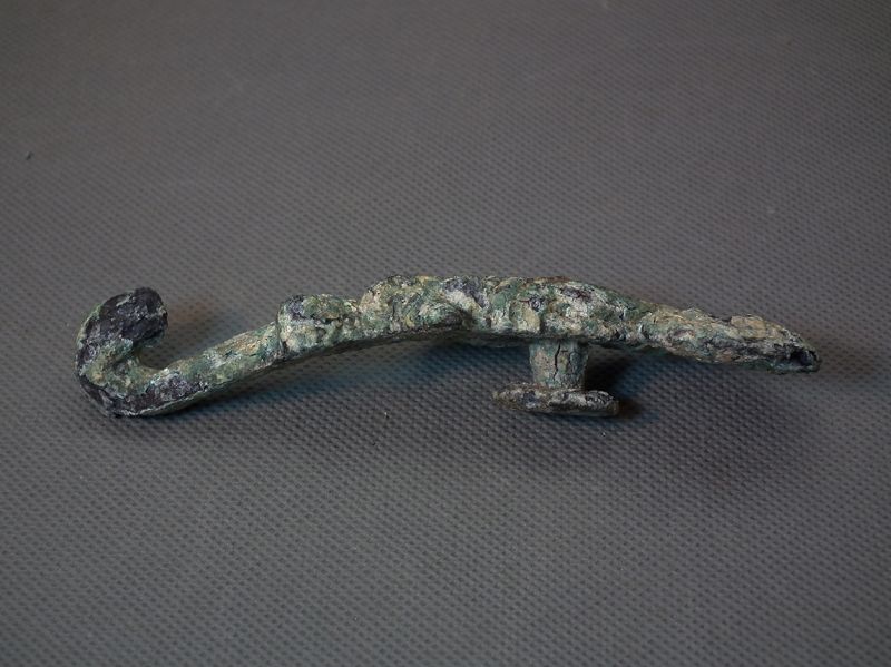 Ancient Chinese Warring States 475-221 B.C. Bronze Belt Hook