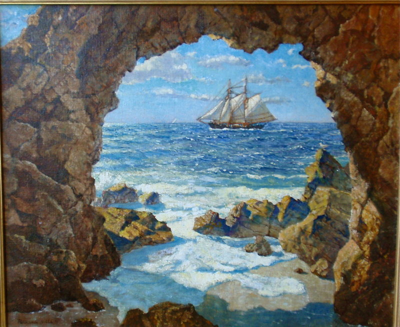 Hernando Villa Pirates Cove Laguna Beach California Art