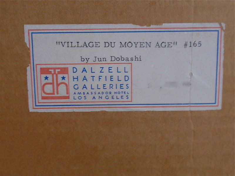 Jun Dobashi Modernism abstract Art original oil