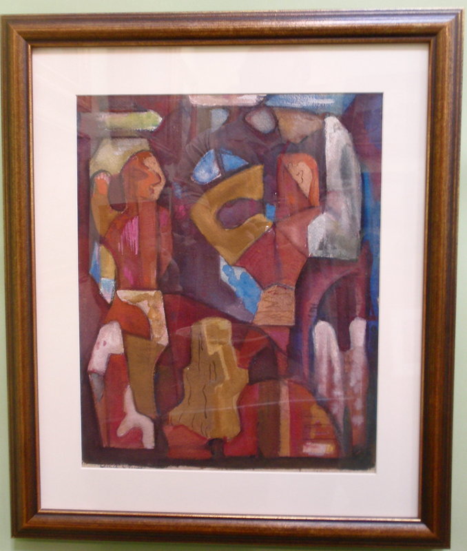 Harold C. Davies California modernist abstract art