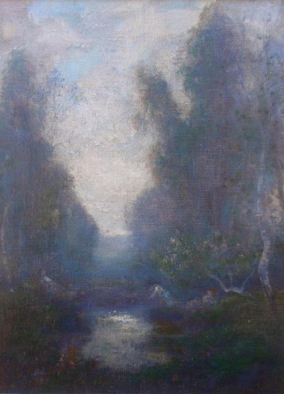 California Impressionist Landscape Jules Mersfelder
