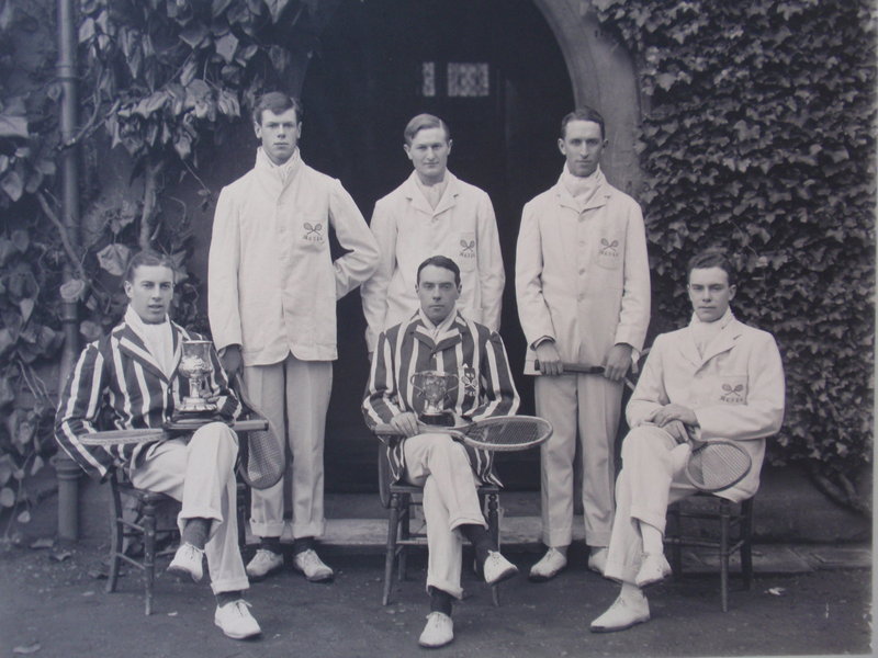 Photograph  Oxford University Tennis Team 1906