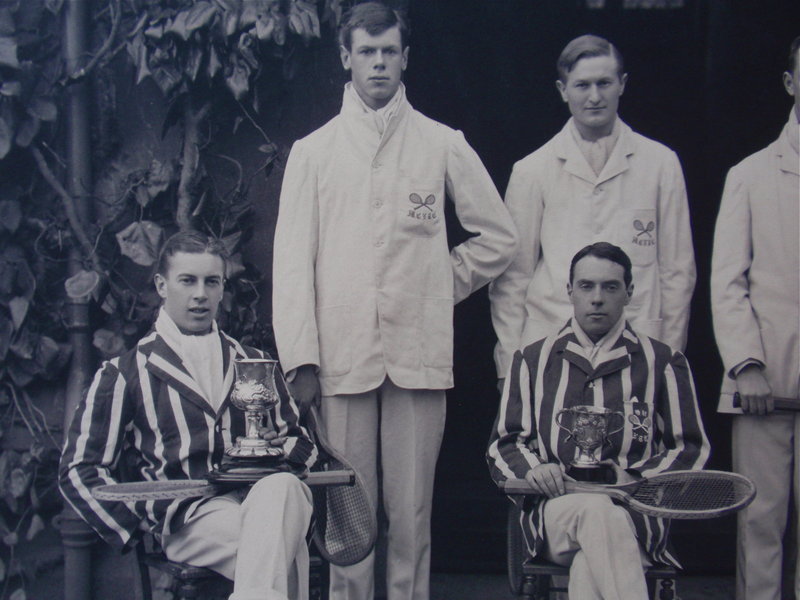 Photograph  Oxford University Tennis Team 1906